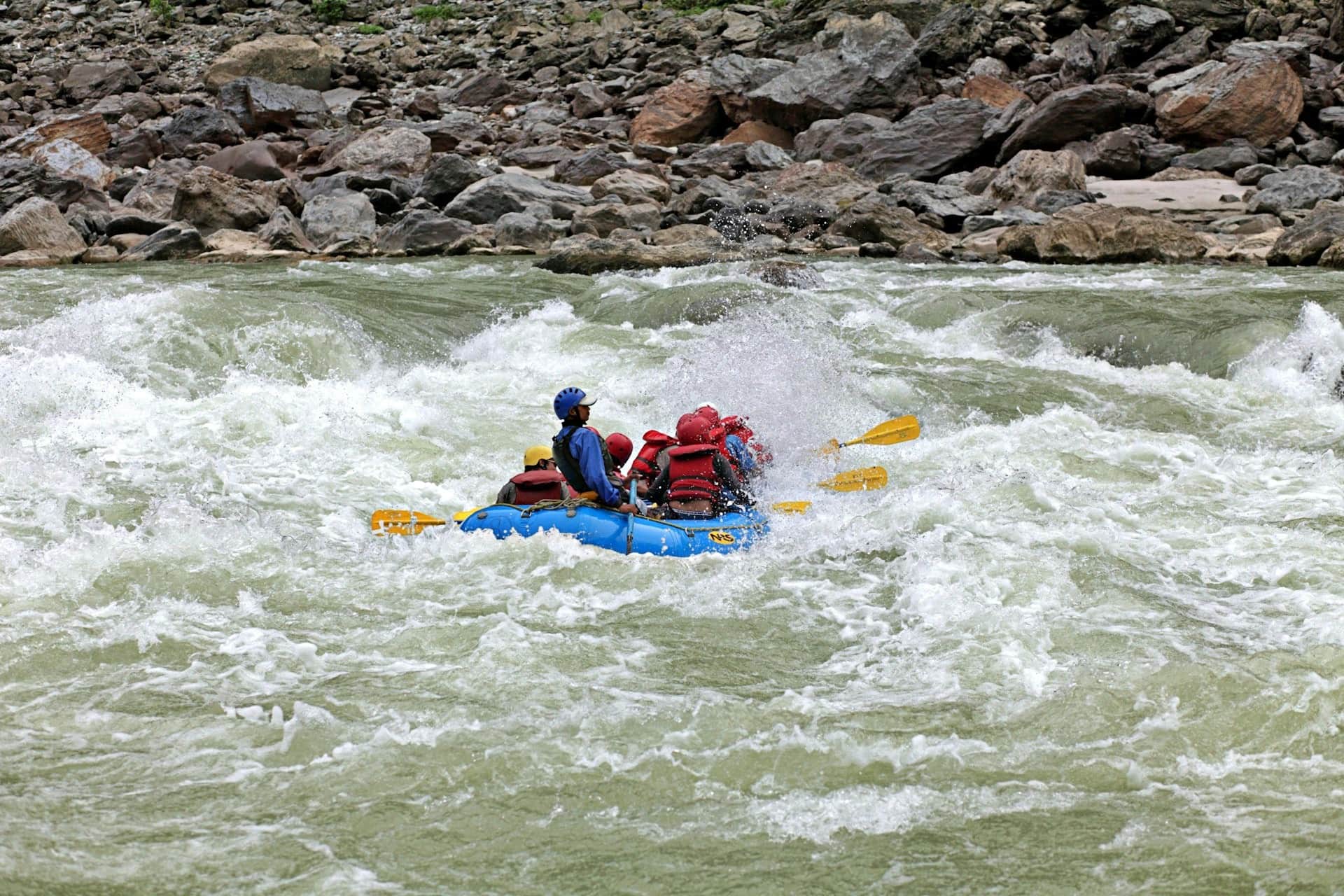 Rafting in Trishuli